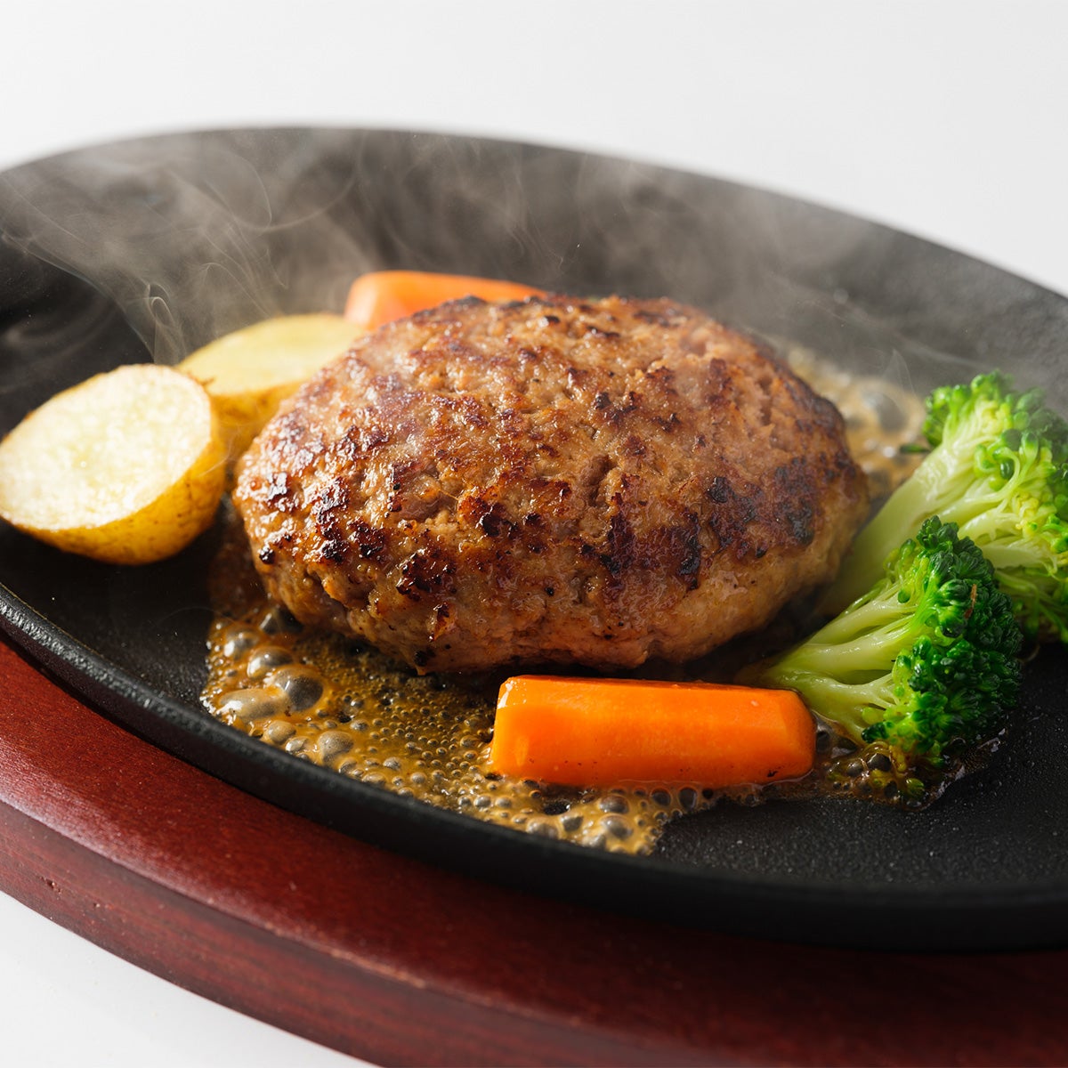 自家製ハンバーグ